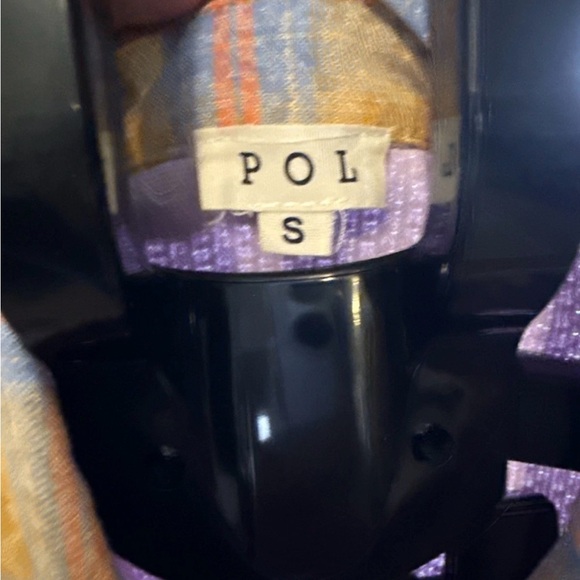 BOHO Small OVERSIZED Plaid Print Floral Frayed Contrast Patchwork Shirt Top - Picture 6 of 7